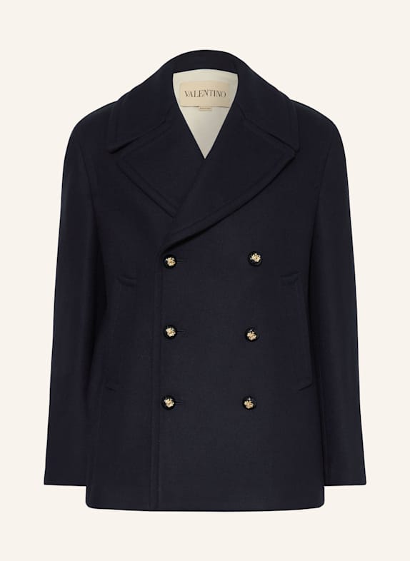 VALENTINO Pea coat BLACK
