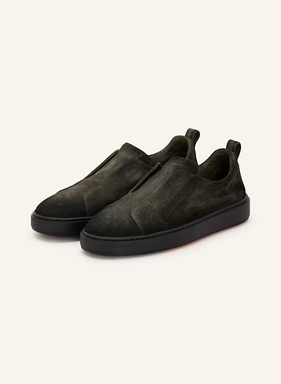 Santoni Sneakers VICTORY DARK GREEN