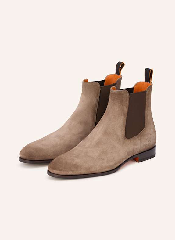 Santoni Chelsea-Boots ARCHERBOOT BEIGE