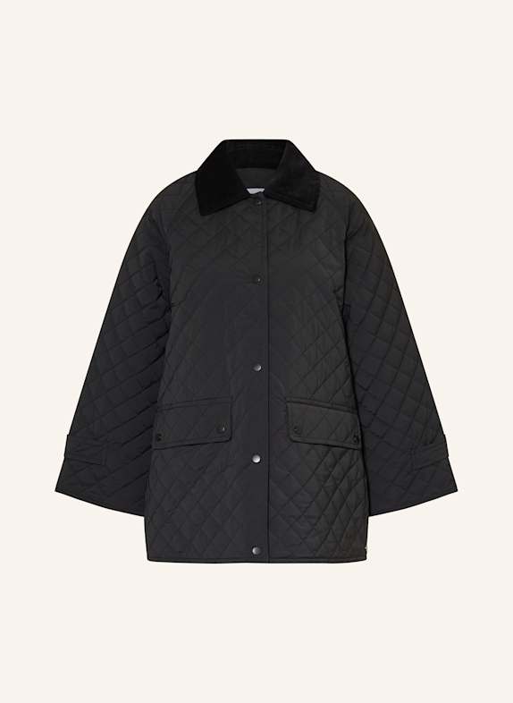 MRS & HUGS Quilted jacket BLACK