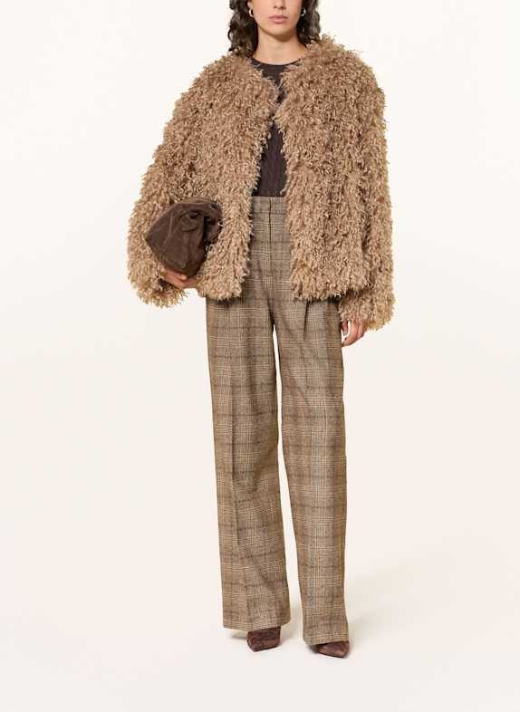 MRS & HUGS broek BRUIN / MARRON FONCÉ