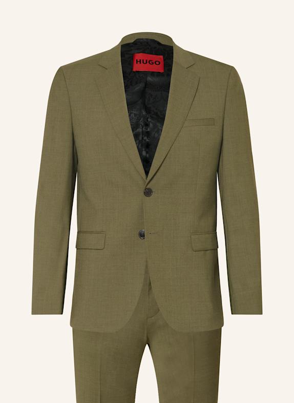 HUGO Suit ARTI-HESTEN Extra Slim Fit GREEN