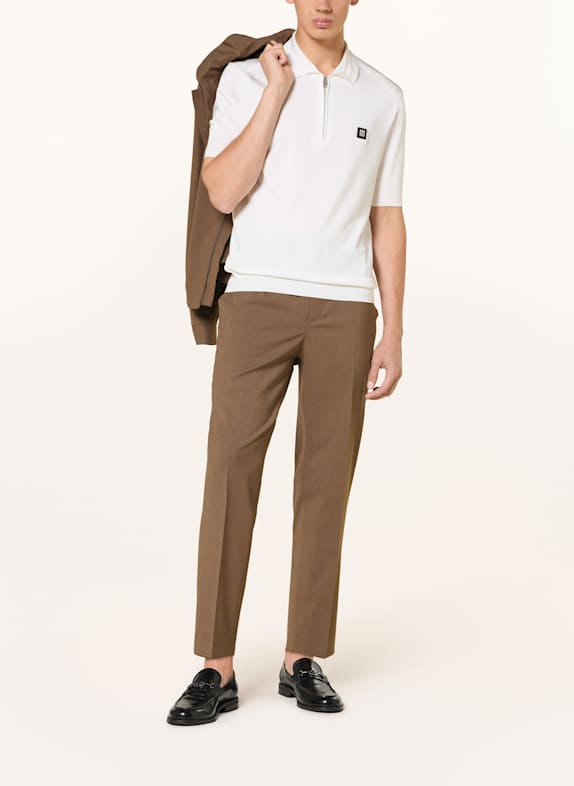 HUGO Strick-Poloshirt SAYFONG WEISS