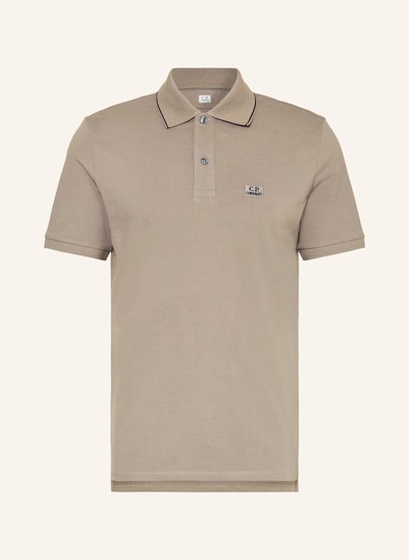 C.P. COMPANY Piqué-Poloshirt Regular Fit KHAKI
