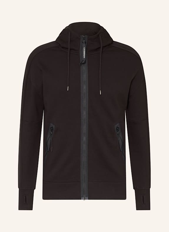 C.P. COMPANY Sweatjacke SCHWARZ