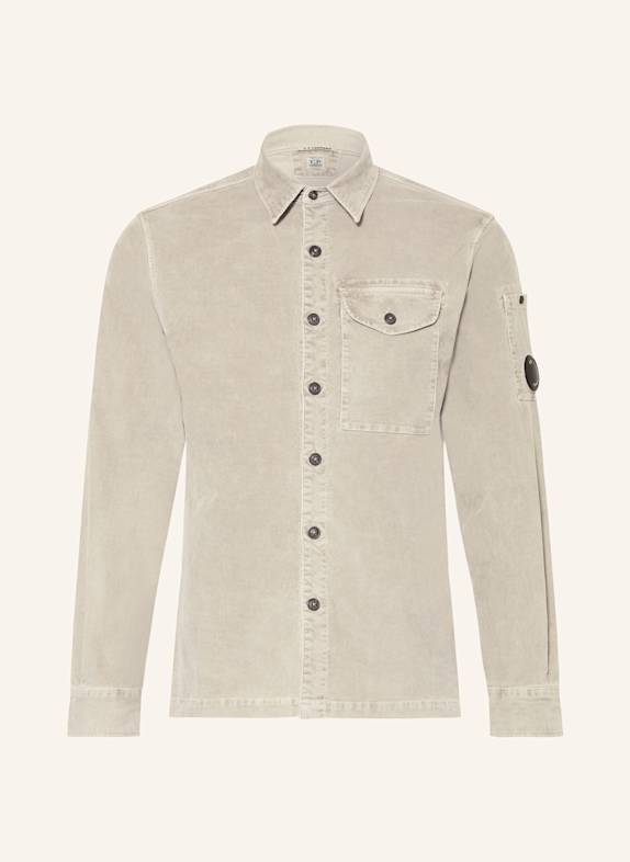 C.P. COMPANY Cordhemd Extra Slim Fit HELLGRÜN