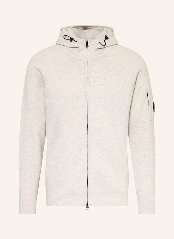 C.P. COMPANY Strickjacke HELLGRAU
