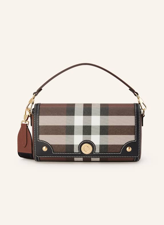 BURBERRY Umhängetasche NOTE WEISS/ SCHWARZ