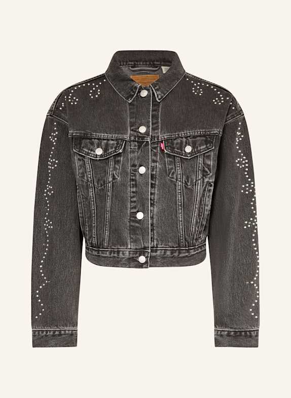 Levi's® Jeansjacke SHRUNKEN 90S mit Schmucksteinen 03 Blacks