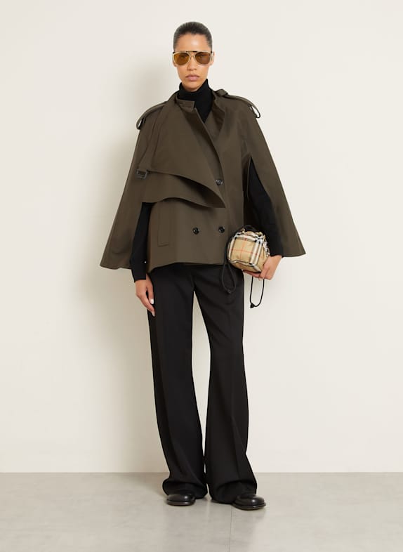 BURBERRY Cape DUNKELBRAUN