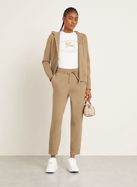 BURBERRY Strickjacke aus Cashmere BEIGE