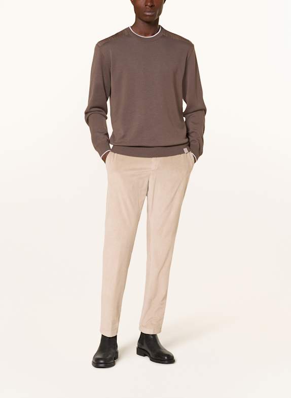 PAUL & SHARK Cordchino extra slim fit LICHTBRUIN