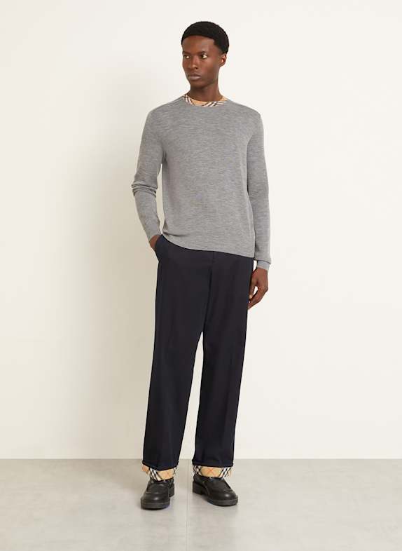 BURBERRY trui DONKERGRIJS