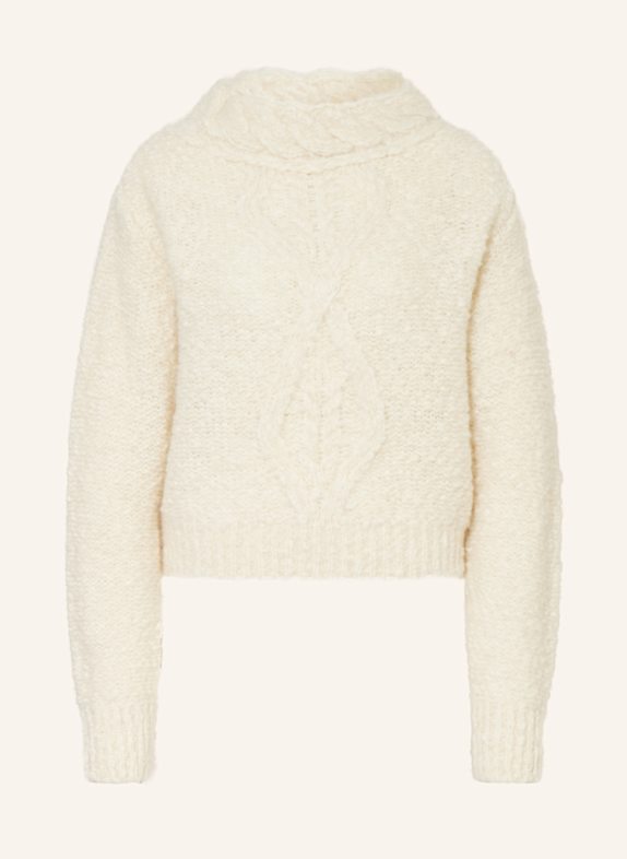 ISABEL MARANT Alpaka-Pullover ROMANE ECRU