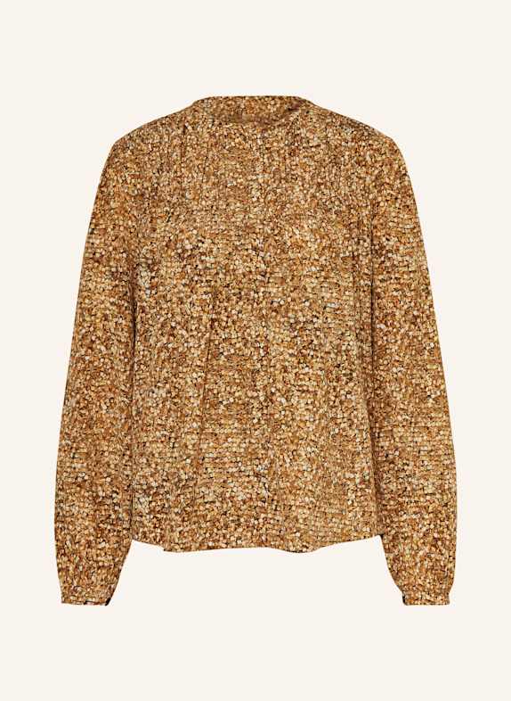 ISABEL MARANT Seidenbluse SALLY DUNKELGELB