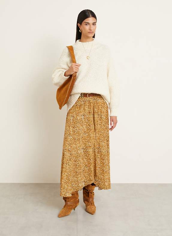 ISABEL MARANT Alpaka-Pullover IDOL ECRU