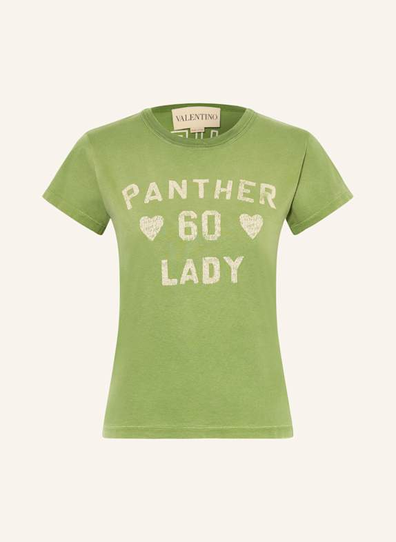 VALENTINO T-shirt LIGHT GREEN/ CREAM