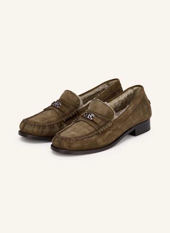 CASADEI Loafer MOCASSINI KHAKI