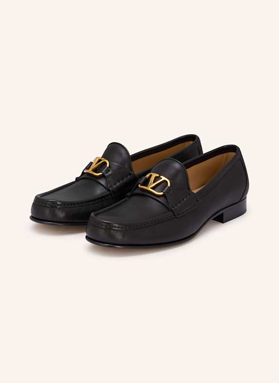 VALENTINO GARAVANI Loafers BLACK