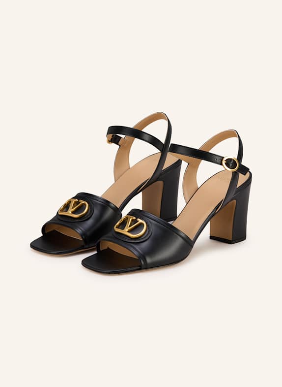 VALENTINO GARAVANI Sandaletten VLOGO SIGNATURE SCHWARZ
