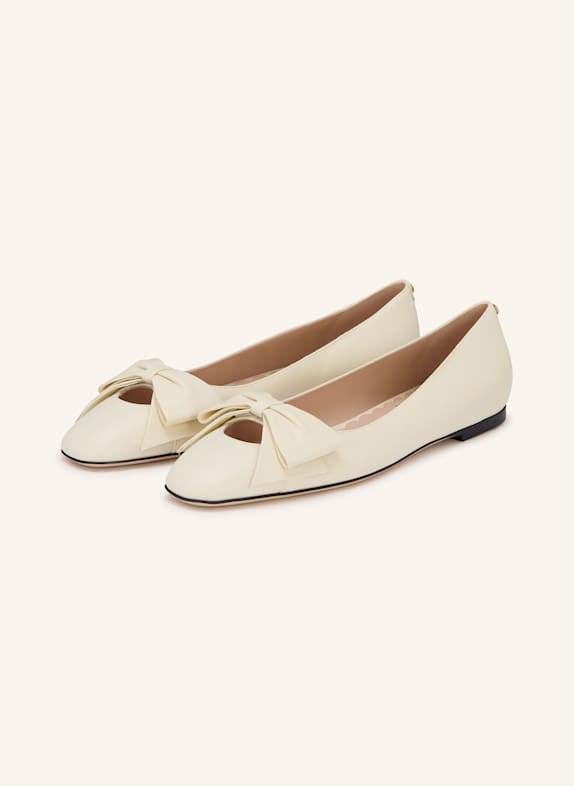 VALENTINO GARAVANI Ballet flats BOWOW CREAM