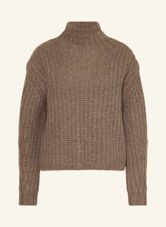 MRS & HUGS Pullover aus Cashmere BRAUN