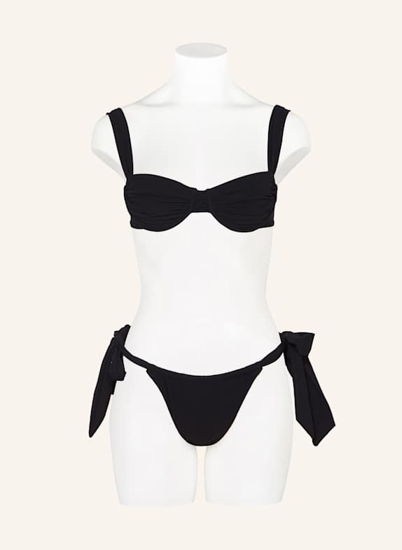 FAITHFULL THE BRAND Bikini top met beugels SOL ZWART