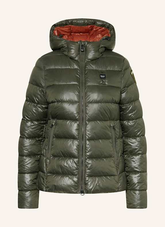 Blauer Steppjacke CAROLL mit DUPONT™ SORONA®-Isolierung DUNKELGRÜN