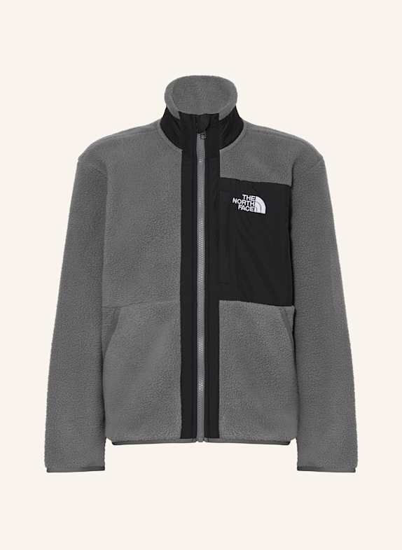 THE NORTH FACE Fleecejacke YUMIORI GRAU/ SCHWARZ