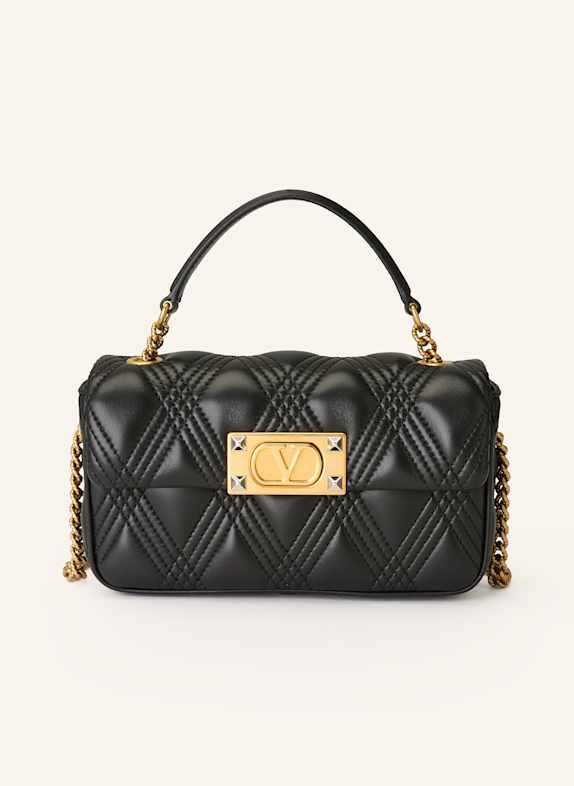 VALENTINO GARAVANI Torba na ramię QUILTIE 67 CZARNY