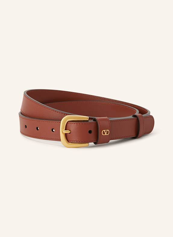 【関税＆送料込み】Valentino Garavani Brown And Black Leath VALENTINO GARAVANI】 Rockstud レザー&PVC ショルダーバッグ