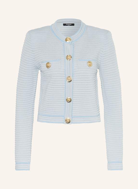 BALMAIN Kastenjacke HELLBLAU