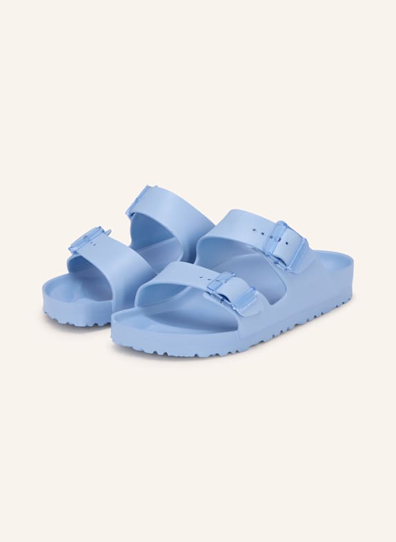BIRKENSTOCK Pantoletten ARIZONA STEALTH BUCKLE HELLBLAU