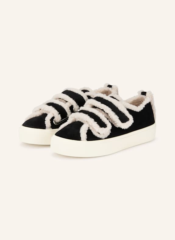 INUIKII adidas black and white pants girls with converse NOIR