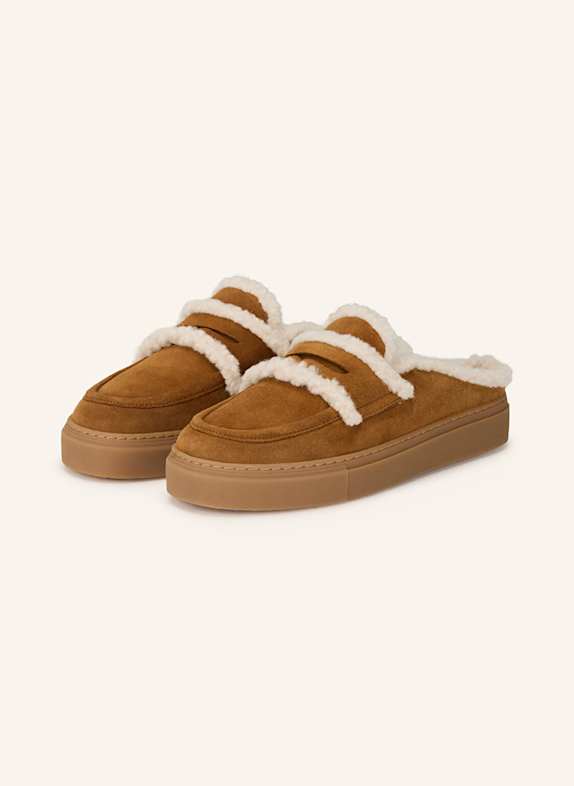 INUIKII Mules HNĚDÁ
