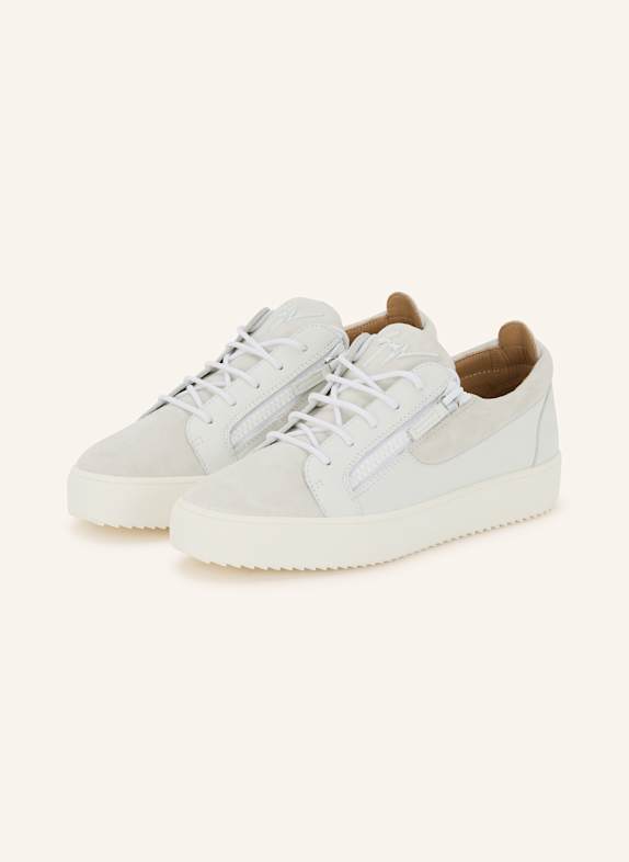 GIUSEPPE ZANOTTI DESIGN Sneaker CAMOSCIO WEISS