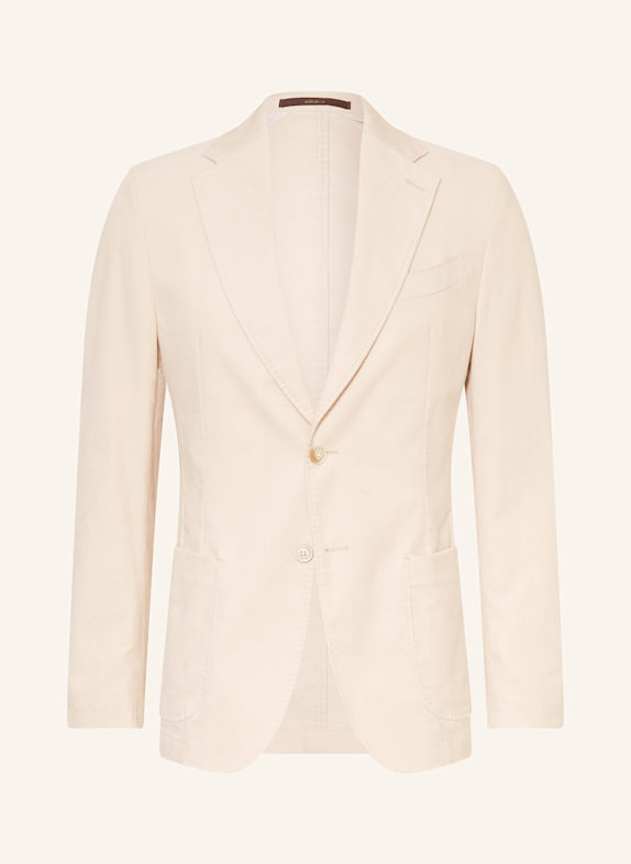 windsor. Anzugsakko GIO Shaped Fit aus Cord CREME