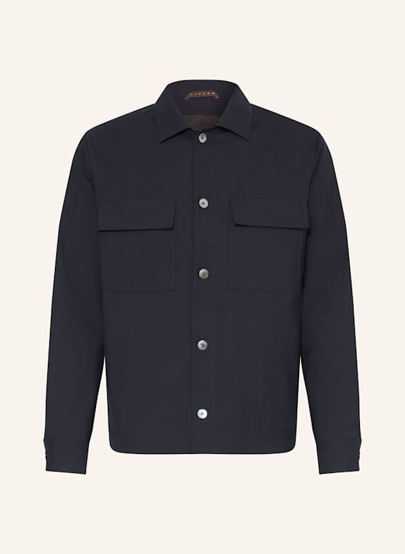 windsor. Overshirt LAVORO DARK BLUE