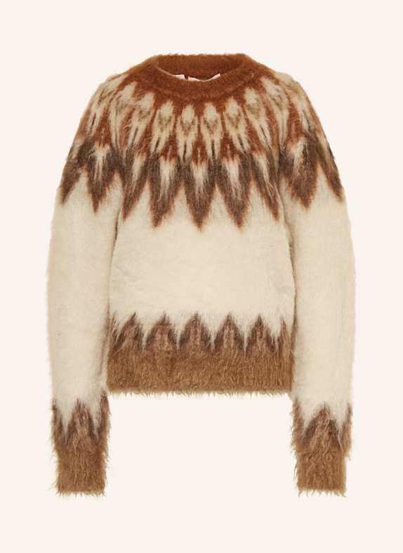 MARANT ÉTOILE Pullover NATANIA HELLBRAUN / COGNAC / DUNKELBRAUN