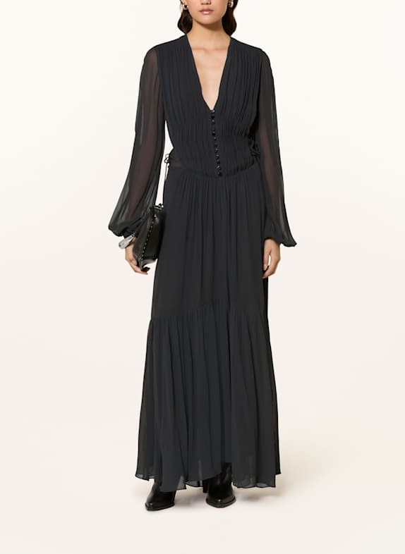 MARANT ÉTOILE Kleid BRIANE SCHWARZ