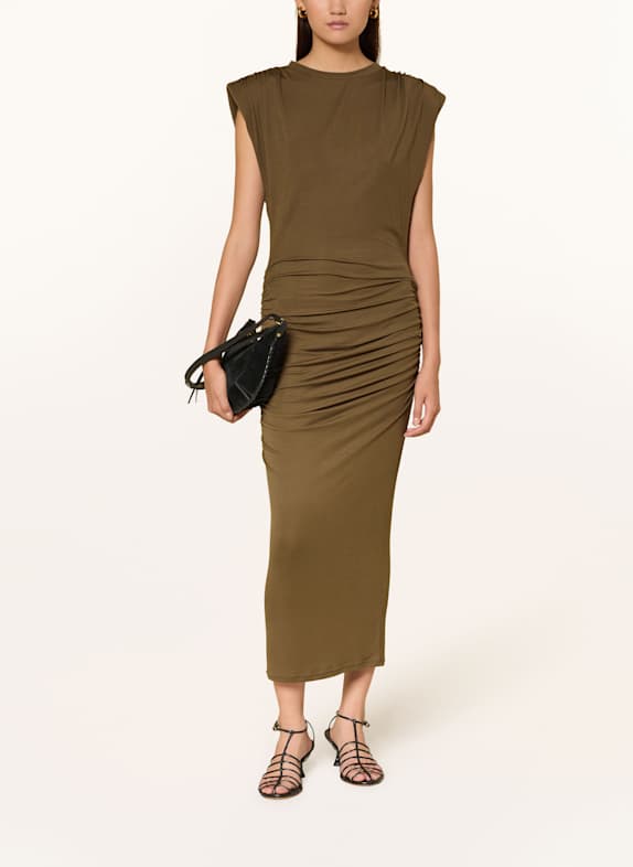 MARANT ÉTOILE Jerseykleid DONNA KHAKI