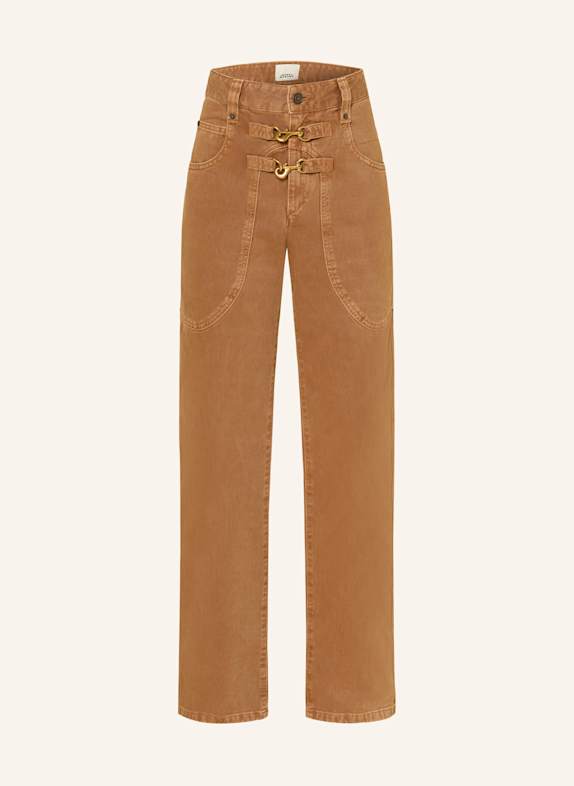 MARANT ÉTOILE Jean droit BRINLEY 10OE Ochre