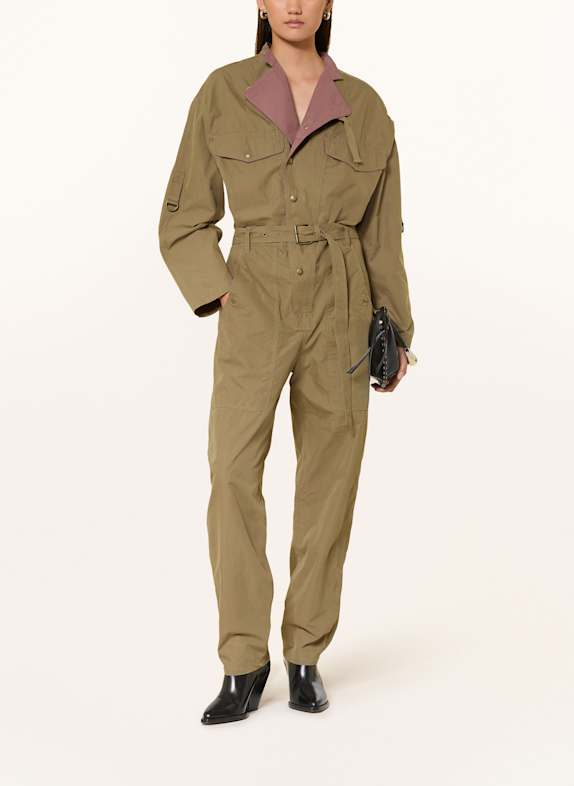 MARANT ÉTOILE Jumpsuit DAHONA KHAKI