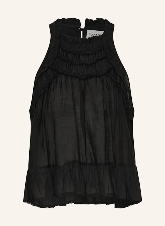 MARANT ÉTOILE Top CARLEE-GA NOIR