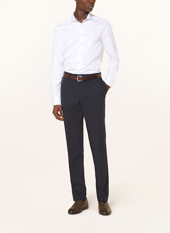 Stenströms Overhemd Slimline Fit WIT