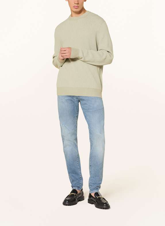 BOSS Pullover APOKKO HELLGRÜN