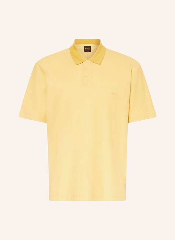 BOSS Jersey-Poloshirt WORK GELB