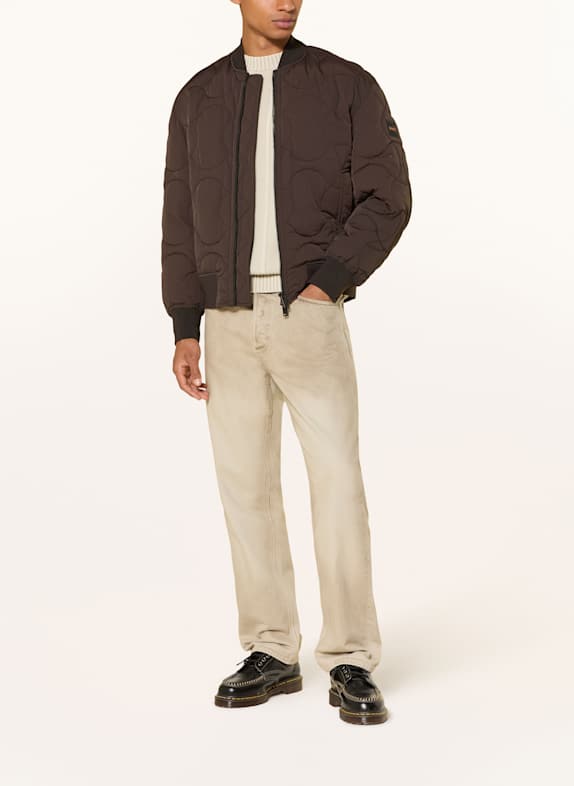 BOSS Blouson OVALLEY MARO ÎNCHIS
