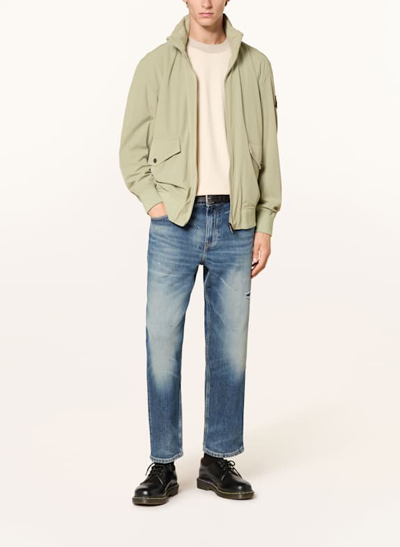 BOSS Destroyed Jeans TROY Regular Tapered Fit 426 MEDIUM BLUE