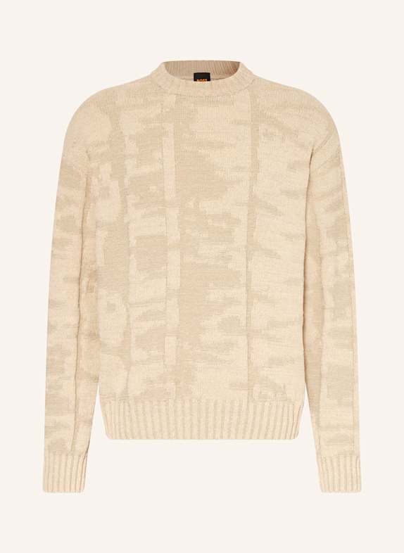 BOSS Pullover KIRESO BEIGE